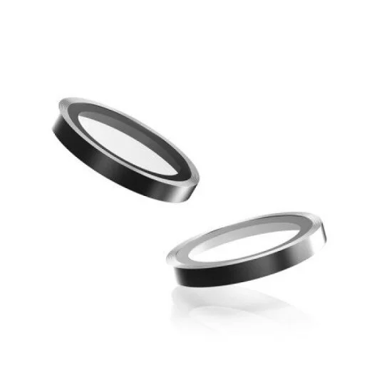 bodyguardz pure 3 individual camera lens protector for iphone 17 - Silver